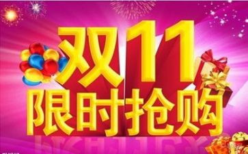 双11实体店促销活动方案5篇